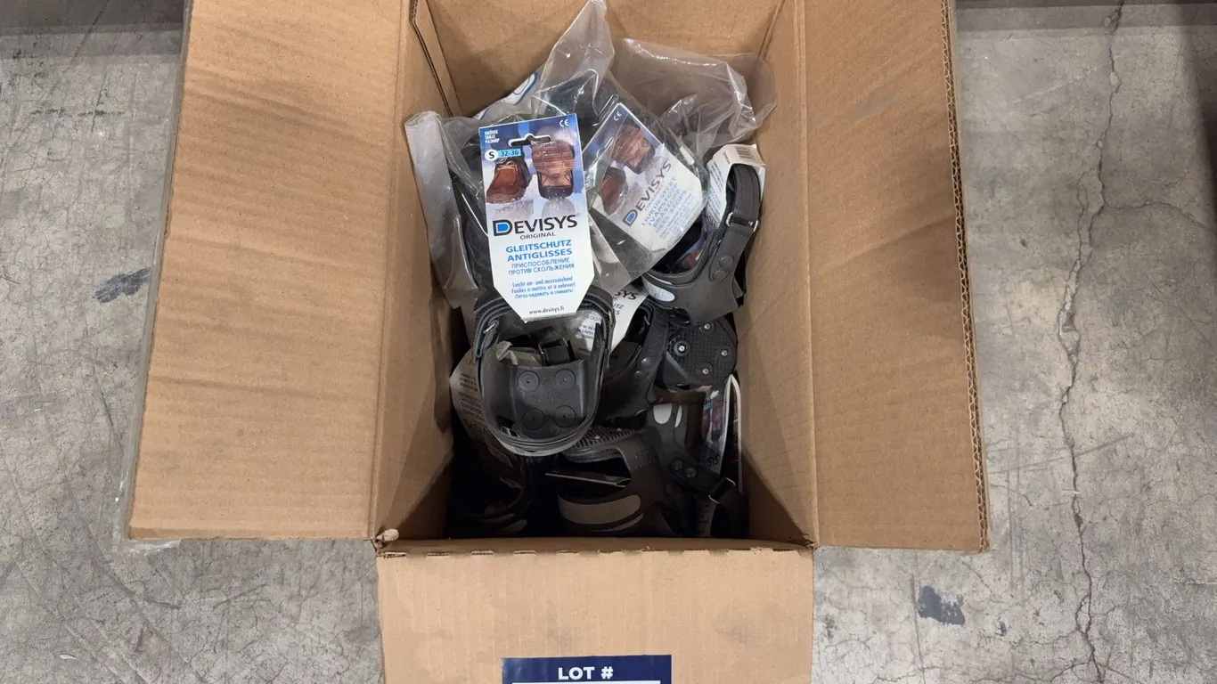 Box of Asst. Ice Cleats