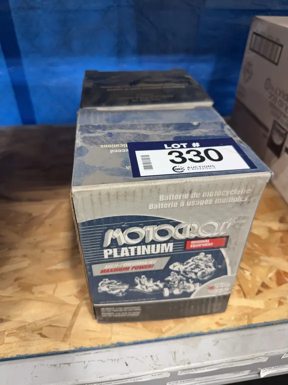 Lot of (2) Motocross Platinum Batteries
