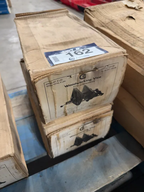 Lot of (2) Canadian Die Casting CDV06 6” Woodworking Vises