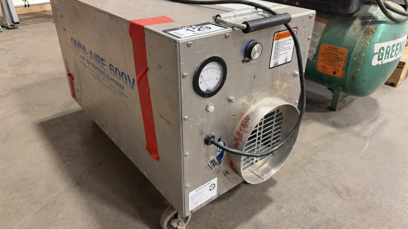 Omniaire OA600V Negative Air Machine