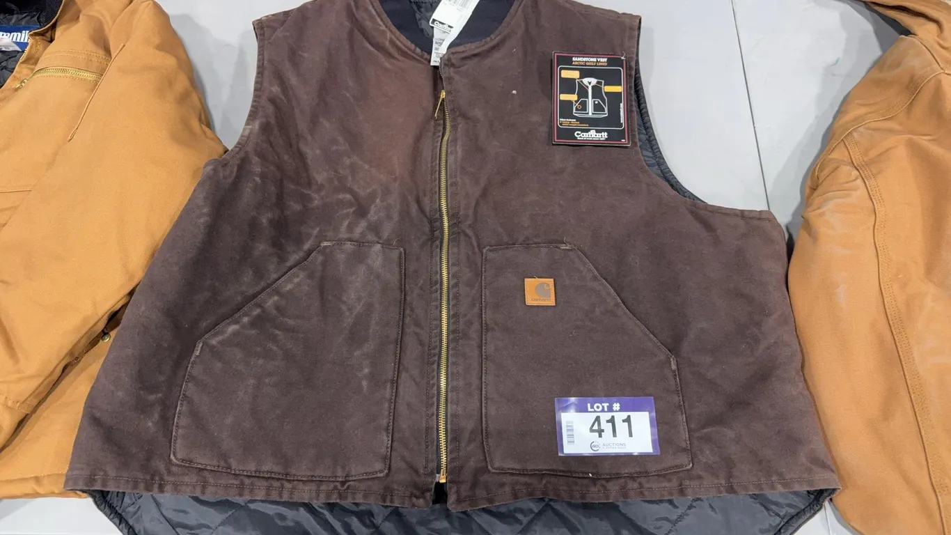 Carhartt 4XL Arctic Quilt Sandstone Vest, Size 4XL