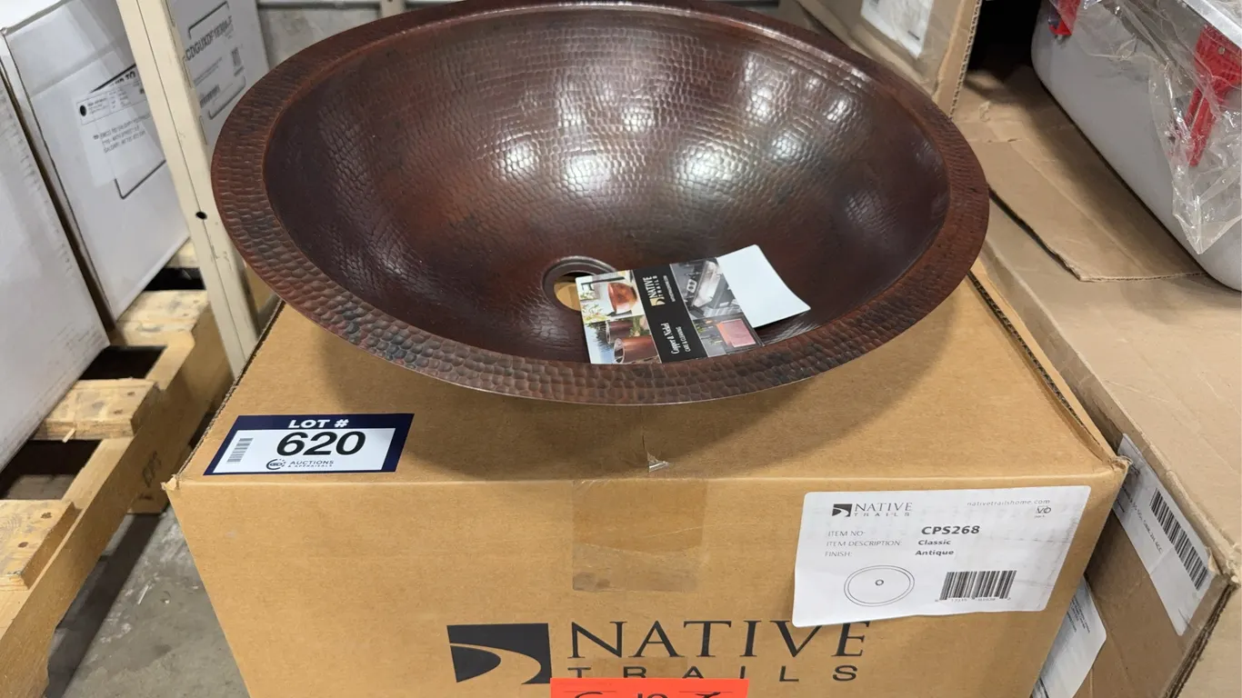Native Trails CPS268 19" Hammered Copper Bathroom Sink