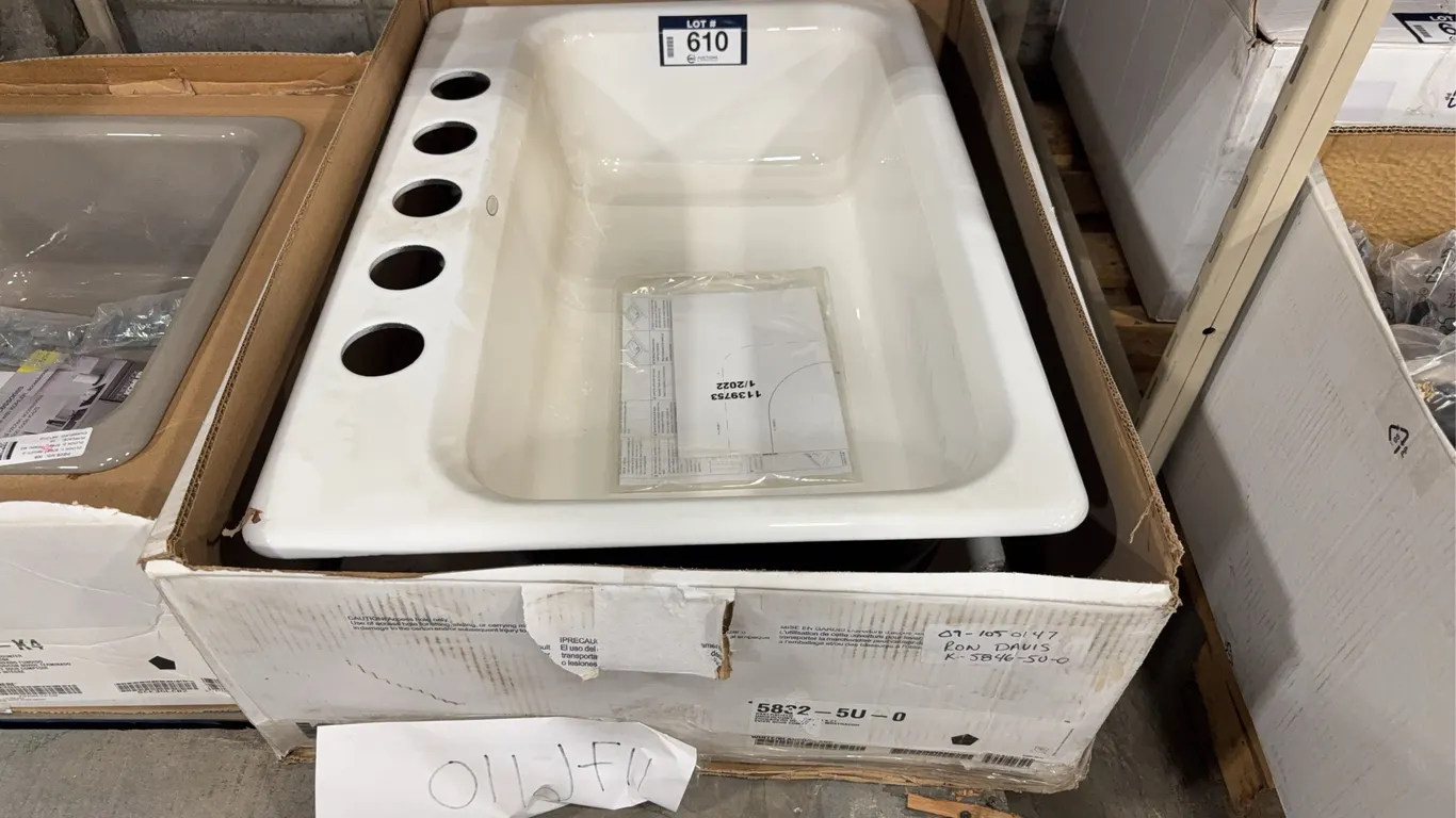 Kohler 5832-5U-0 Bakersfield 30" X 21" Under Counter Sink (White)