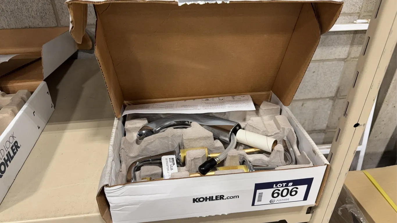 Kohler 5317-4-CP Refinia Widespread Lavatory Faucet