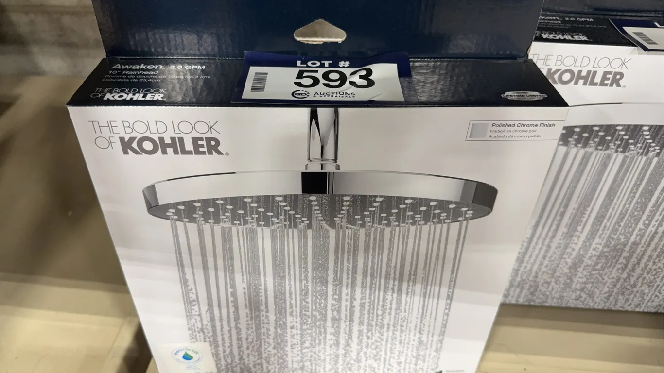 Kohler 76465-CP 10" Awaken Rainhead, Polished Chrome
