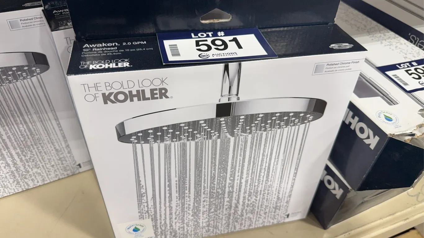 Kohler 76465-CP 10" Awaken Rainhead, Polished Chrome
