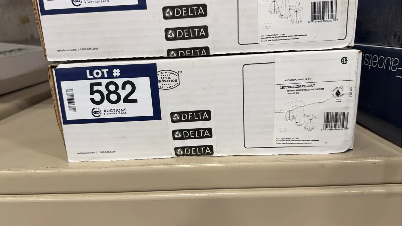 Delta 357766-CZMPU-DST Stryke Widespread Bathroom Faucet
