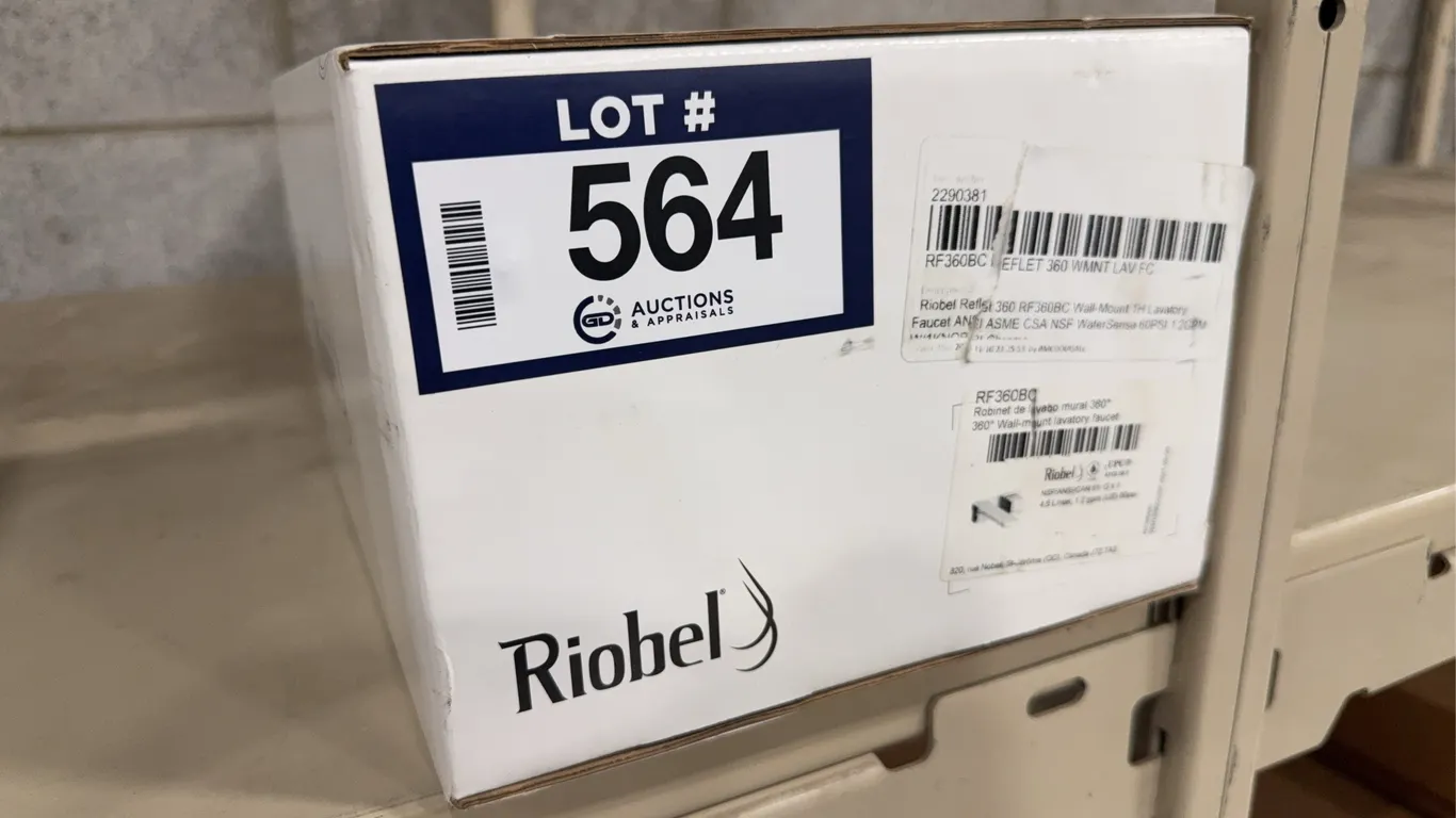 Riobel RF360BC Reflet 360 Wall-Mount Lavatory Faucet 1.2 GPM