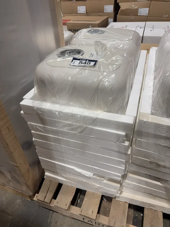 Lot of (11) Blanco Horizon U 2 401022/408016 Stainless Steel Sinks