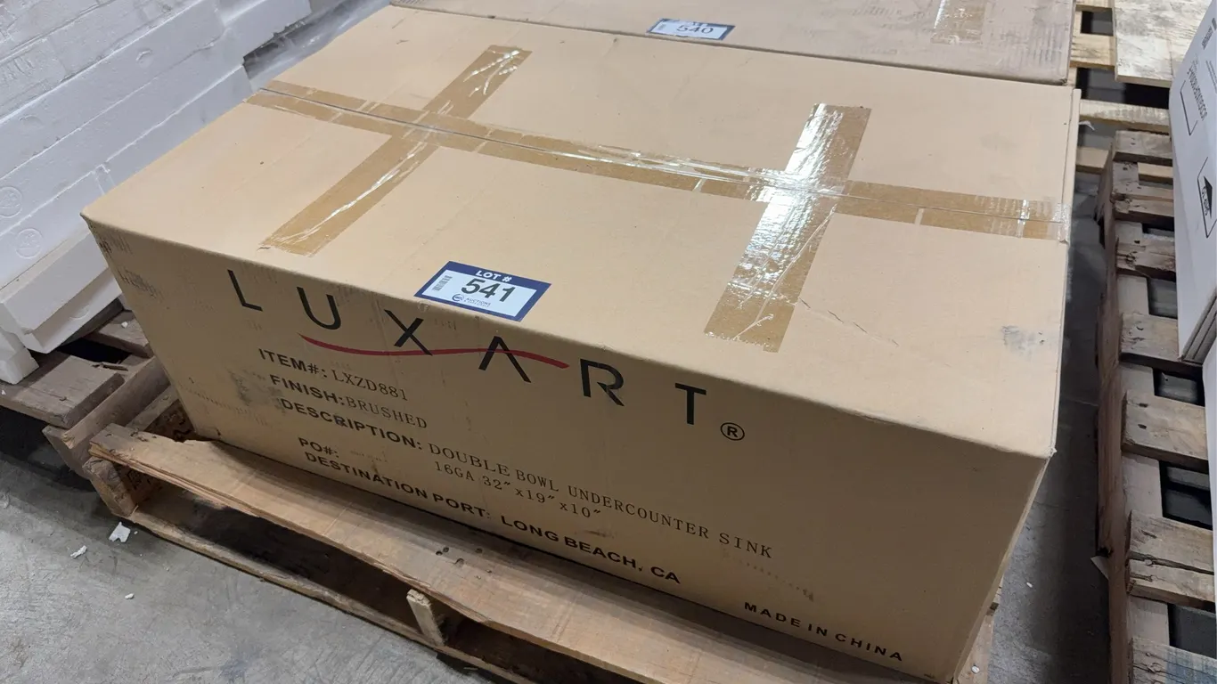 Luxart LXZD881 Near Zero Radius Undermount Double Bowl Kitchen Sink