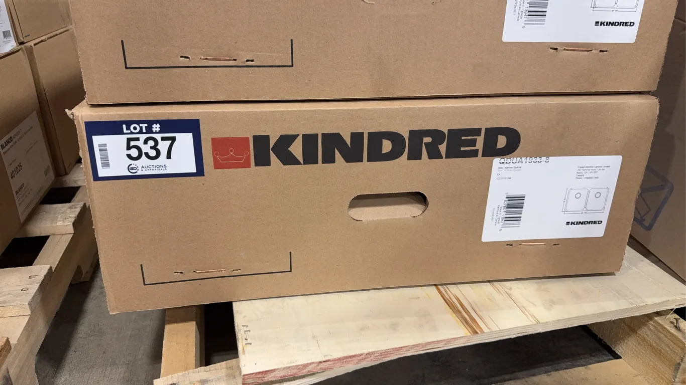 Kindred QDUA1933-8 Double-Bowl Undermount Stainless Steel Kitchen Sink