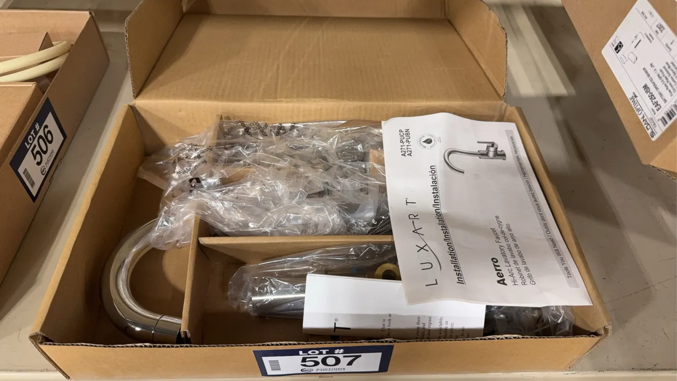 Luxart A271-PUCP Hi-Arc Lavatory Faucet