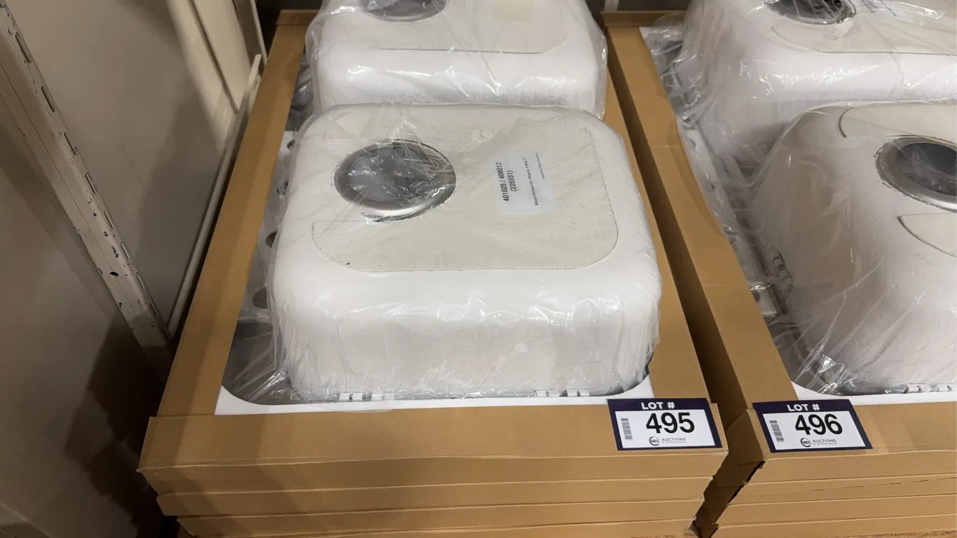 Lot of (4) Blanco Horizon 2 401025/408012 Stainless Steel Sinks