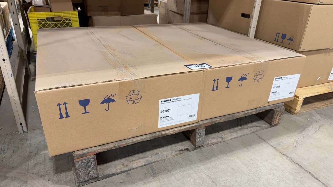 Lot of (2) Blanco Horizon 2 401025 Stainless Steel Sinks