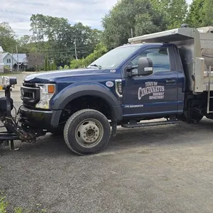 2020 Ford F-550 Super Duty Dump Truck with Plow, Wing and Sander