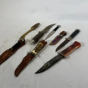 VINTAGE KNIFES AND LETTER OPENER