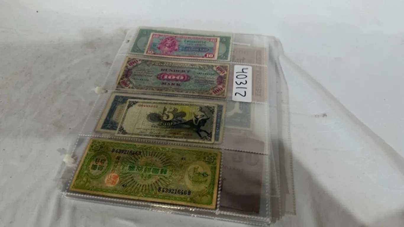 FOREIGN CURRENCY BANK NOTES