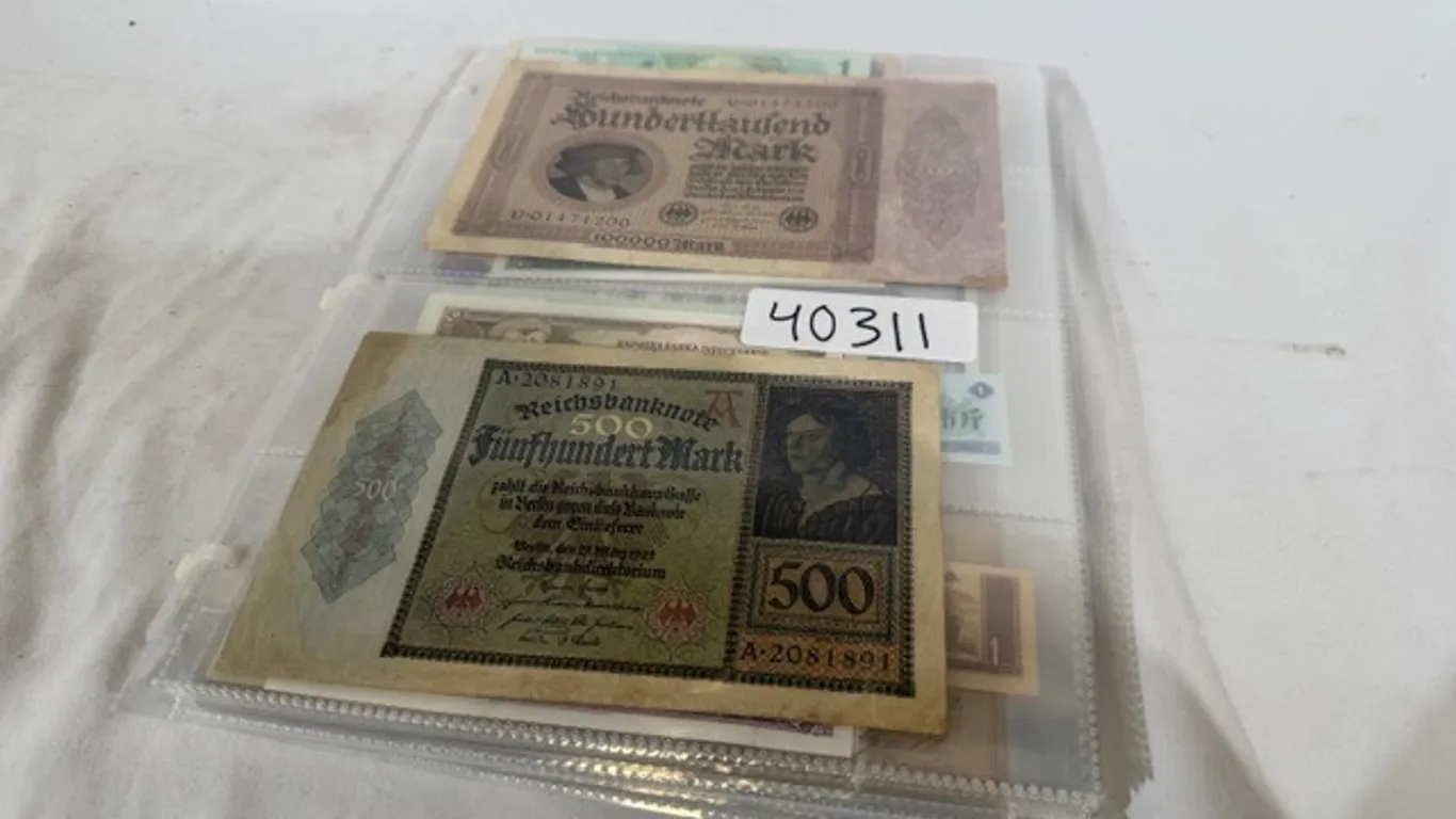 FOREIGN CURRENCY BANK NOTES