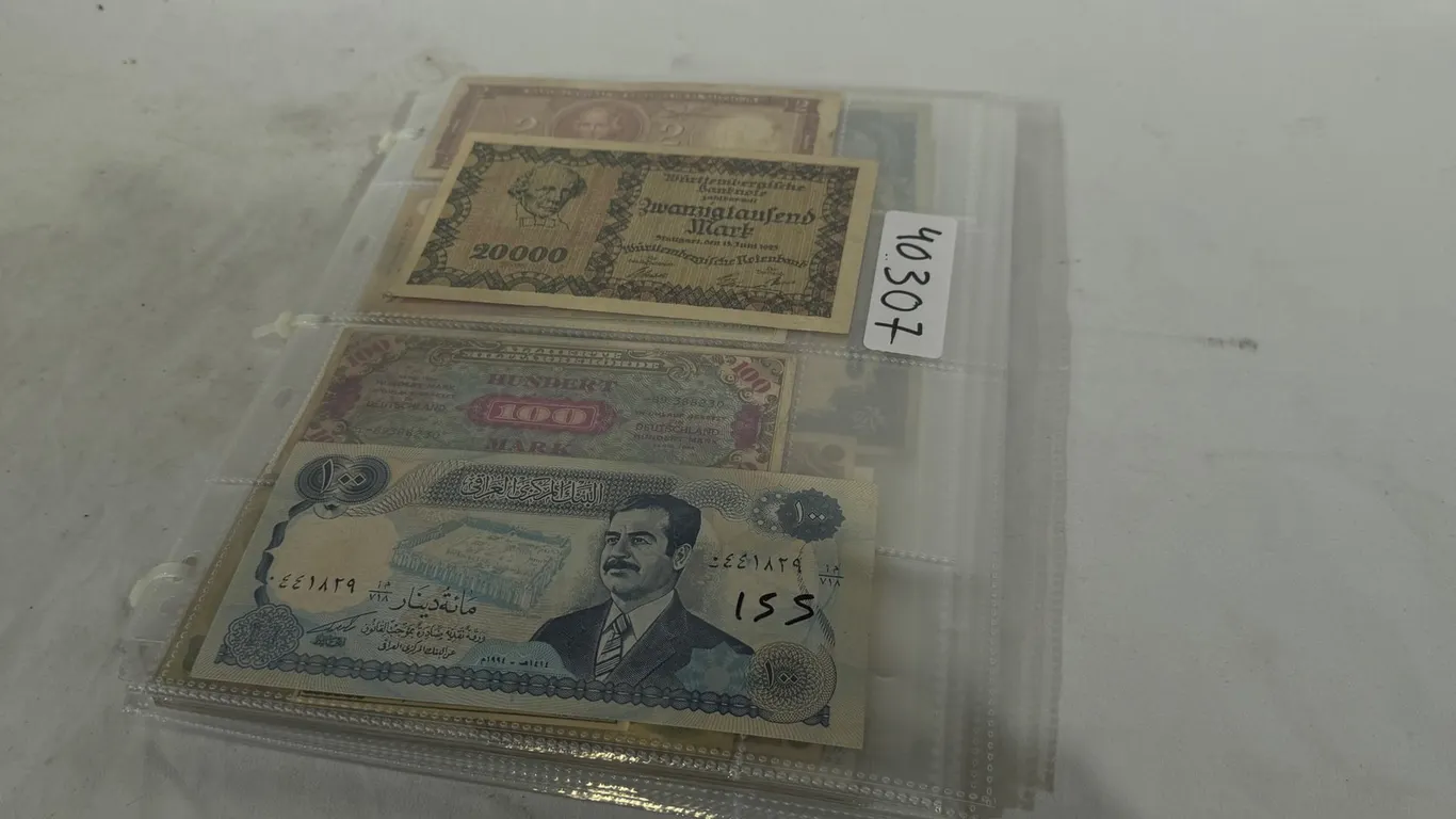FOREIGN CURRENCY BANK NOTES