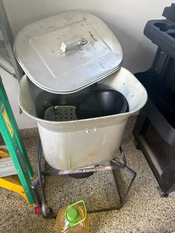Propane fish fryer