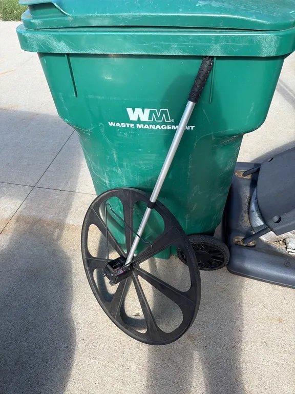 Hanson model 7912 measuring wheel