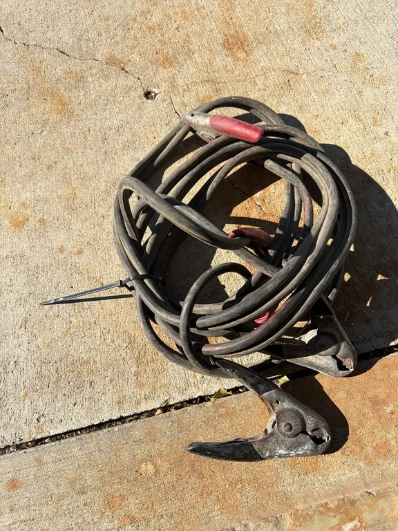 Heavy duty jumper cables