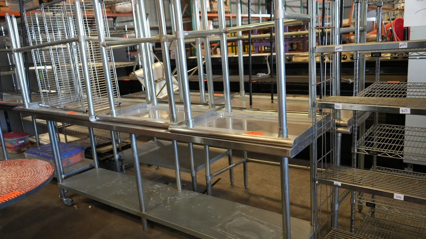 Metal Prep Tables