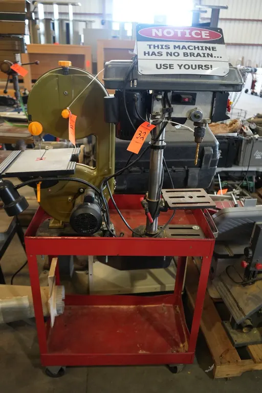 Shop Tools and Cart
