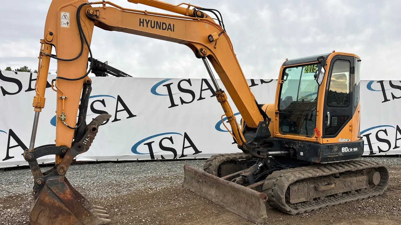 Hyundai 80CR-9A Mini Excavator