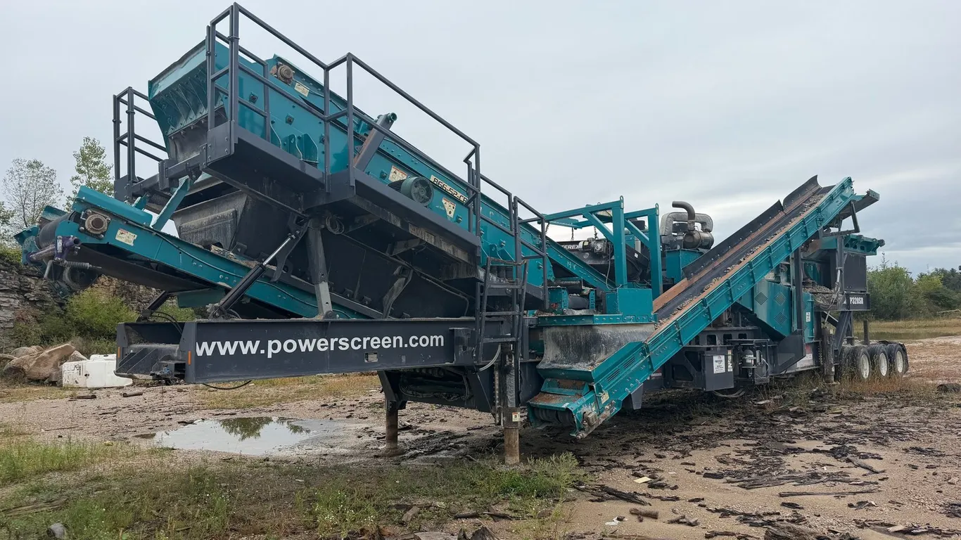 2021 Terex CRH-1111R Gladiator TP320SR Powerscreen Impact Crusher/Screen Plant