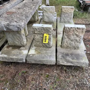 (4) Concrete Benches