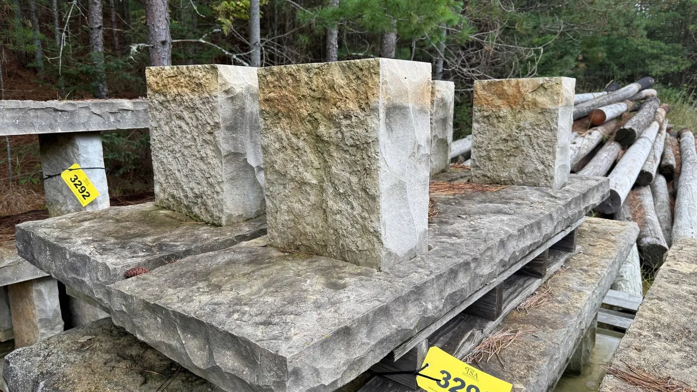 (2) Concrete Benches