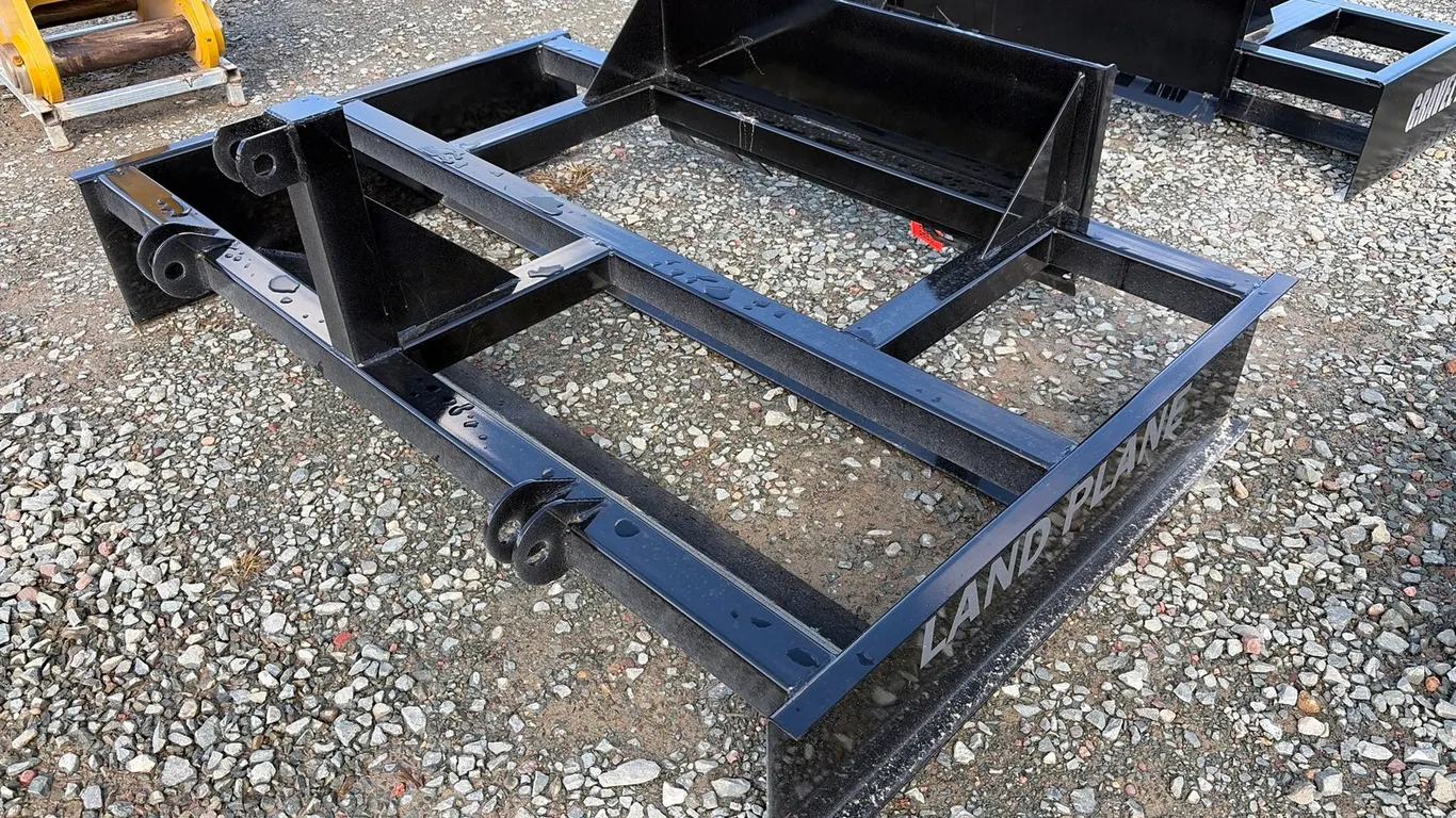 Approx. 72" Unused Skid Steer/3-Point Land Plane Attachment