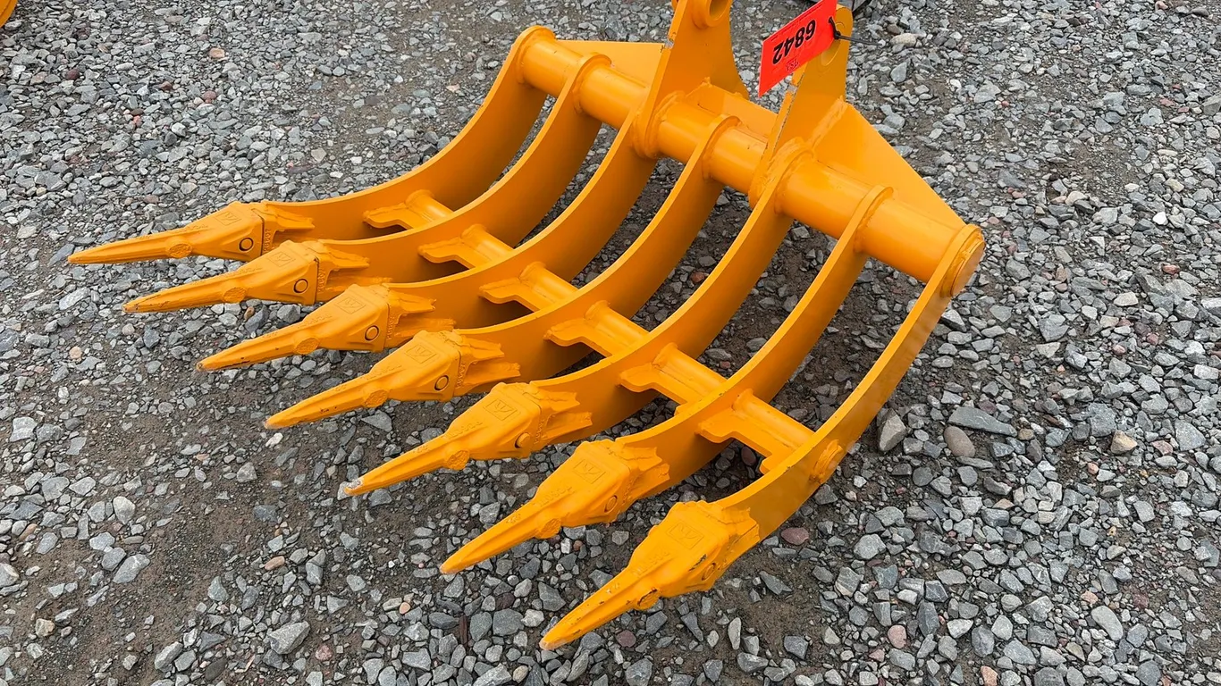 Approx. 32" Unused Mini Excavator Rake Attachment