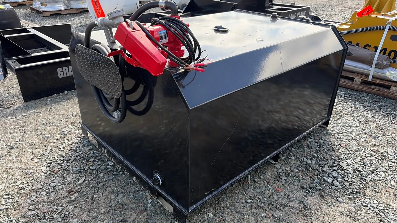 Unused 300 Gallon Forkable Fuel Transfer Tank W/Pump
