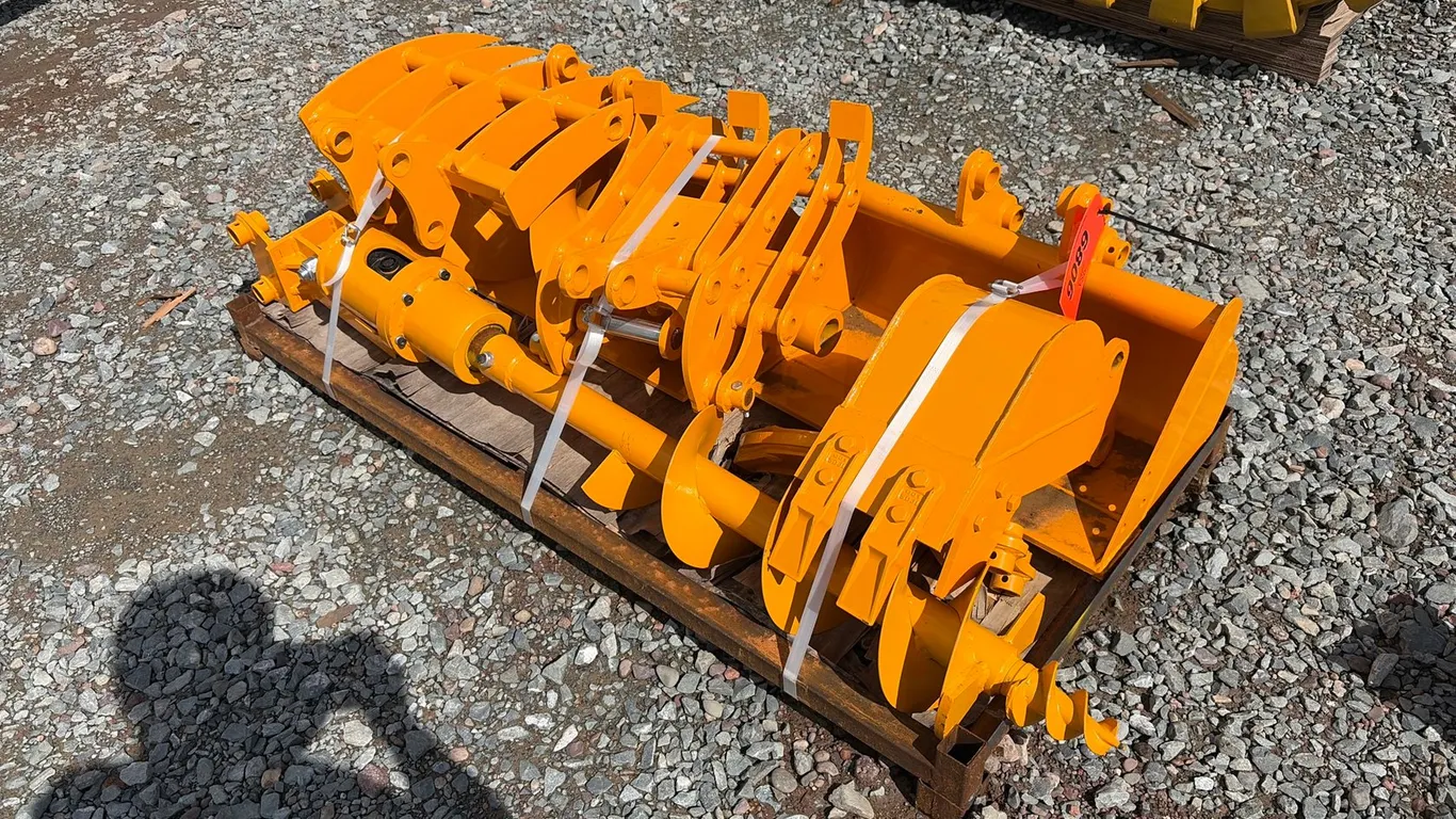 Unused Mini Excavator Attachment Set