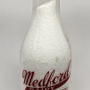 TRPQ QUART MILK BOTTLE MEDFORD WISCONSIN (BABY)