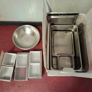 Assorted SS Pans, Lids, Mixing Bowls and More