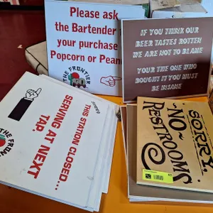 Assorted Small Signs