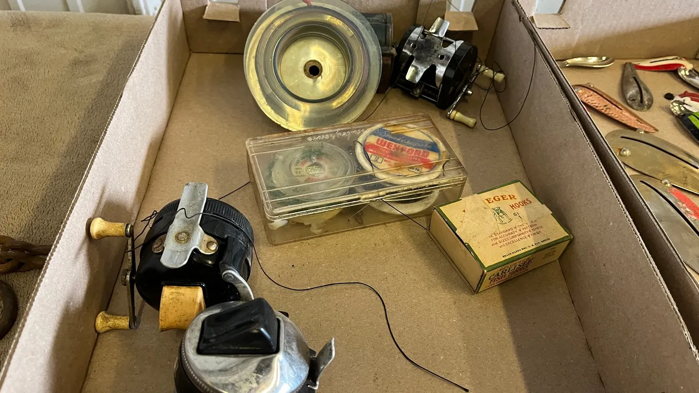 Assortment of Fishing Supplies
