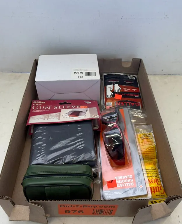 (2) Hunting Gloves Sleeves, Gloves, Ear and Eye Protection