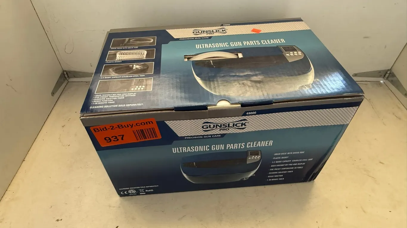 Ultrasonic Gun Parts Cleaner