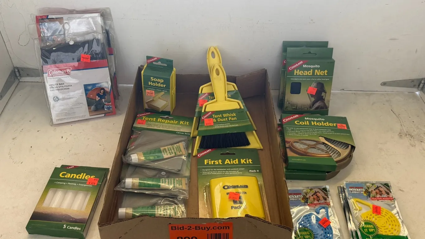 Assorted Camping Supplies