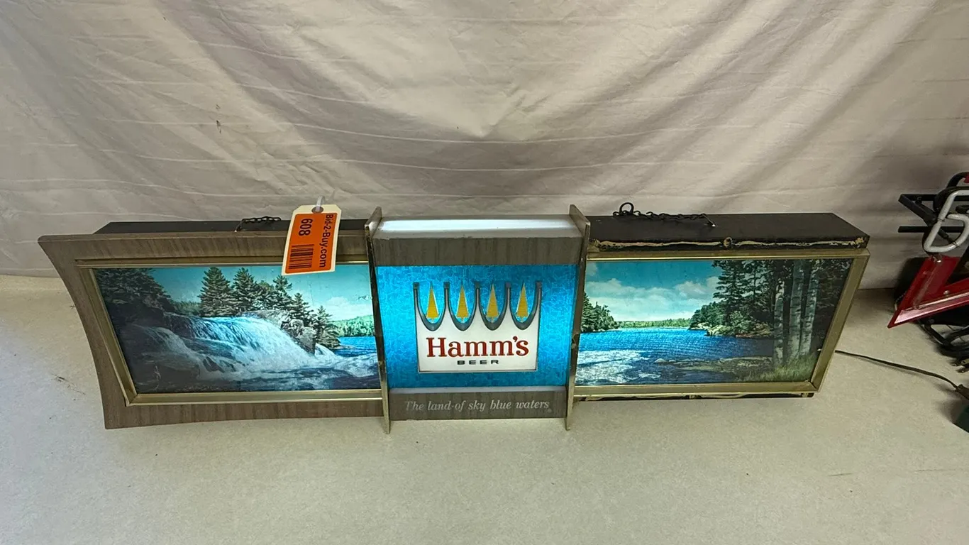 Hams Beer Light Up Sign