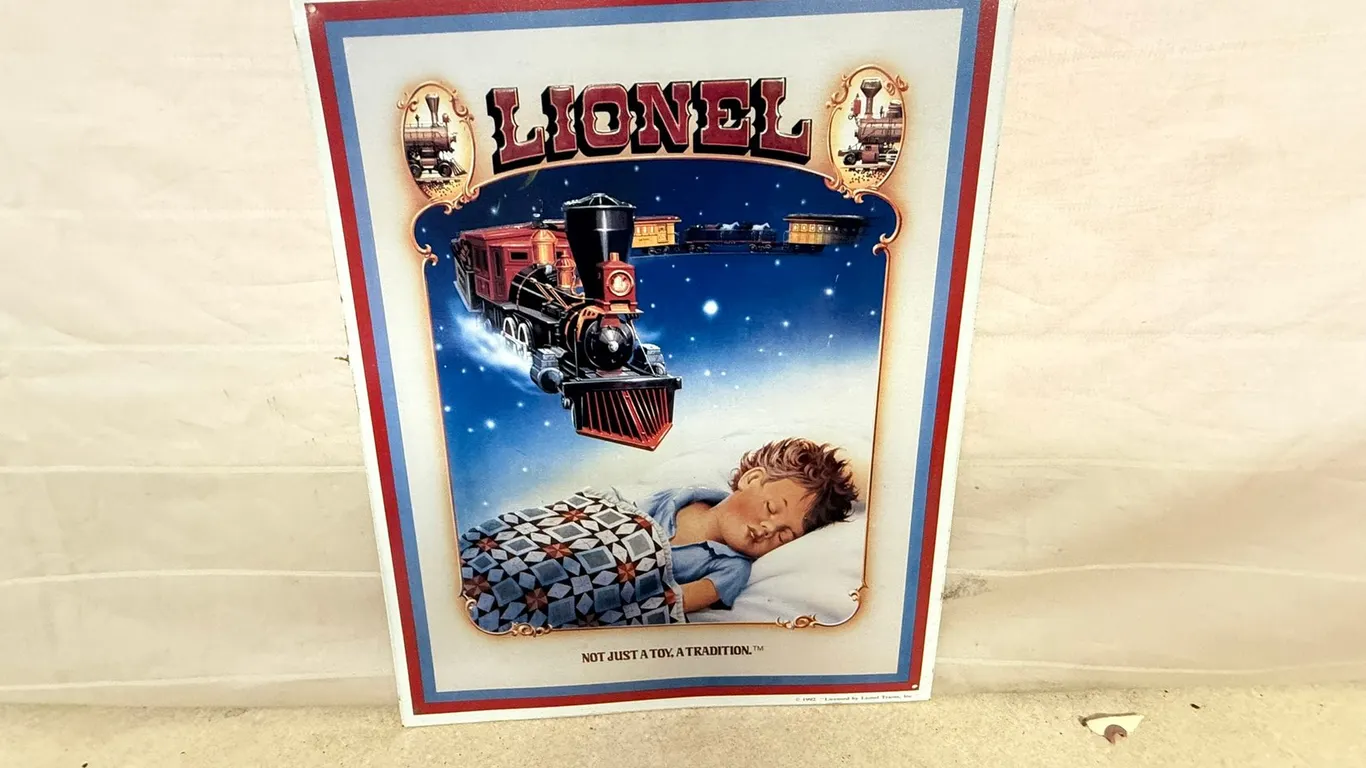 Lionel Metal Sign