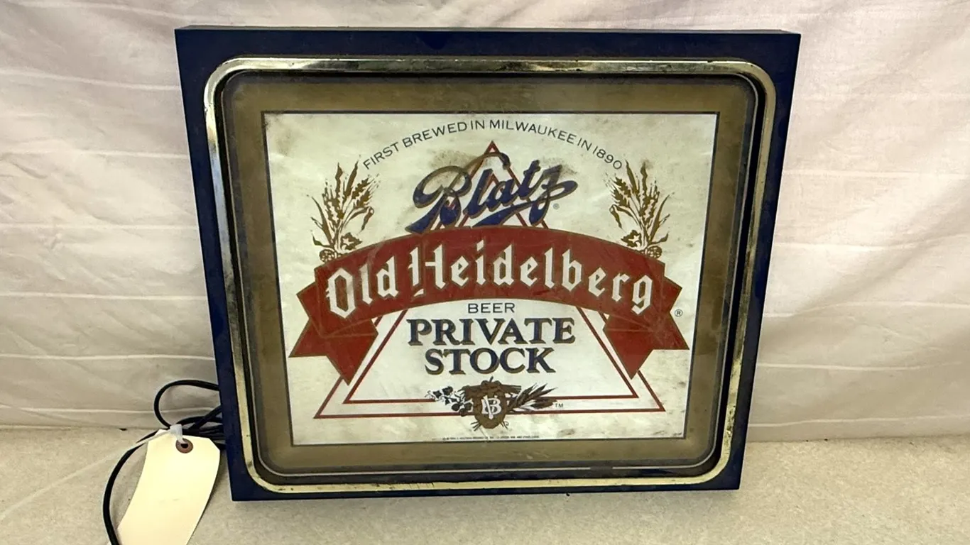 Blatz Beer Sign