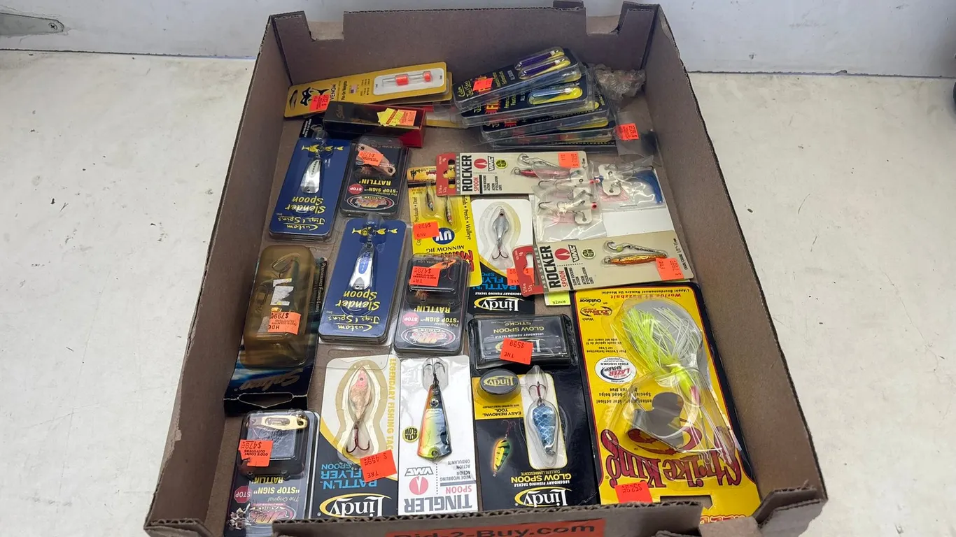 Assortment of Fishing Lures