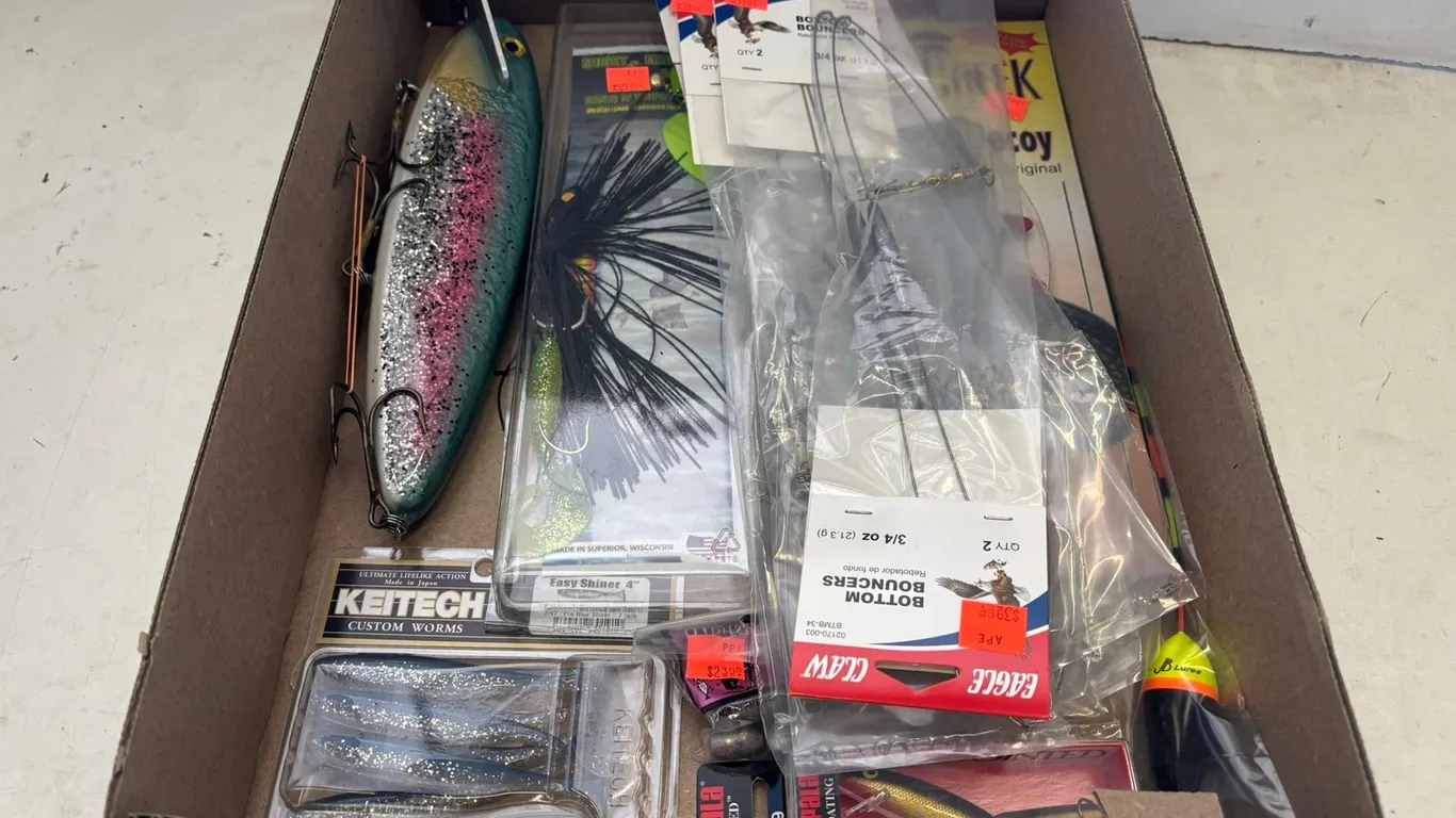 Large Lures Assorted Fishing Supplies