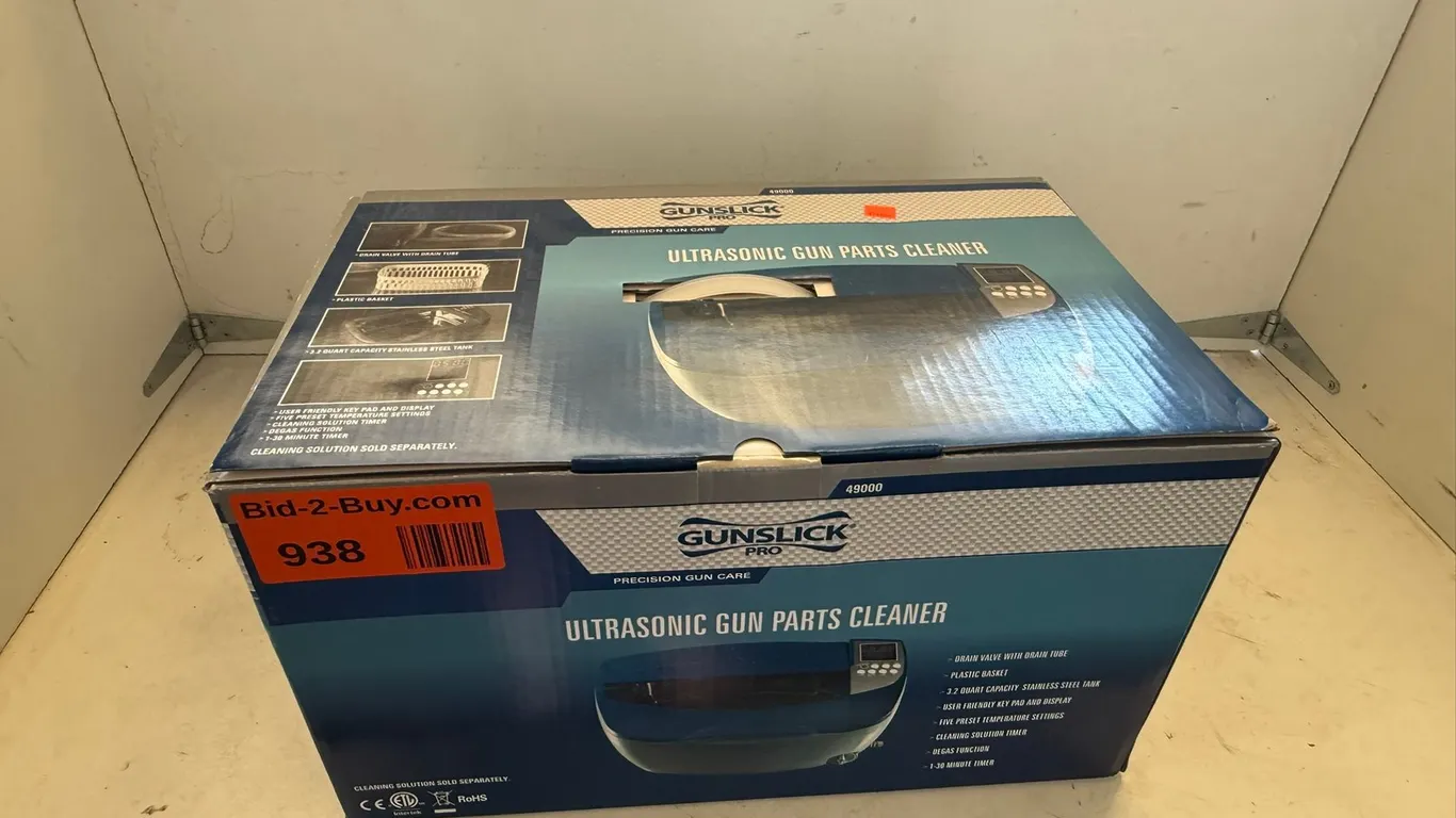 Ultrasonic Gun Parts Cleaner