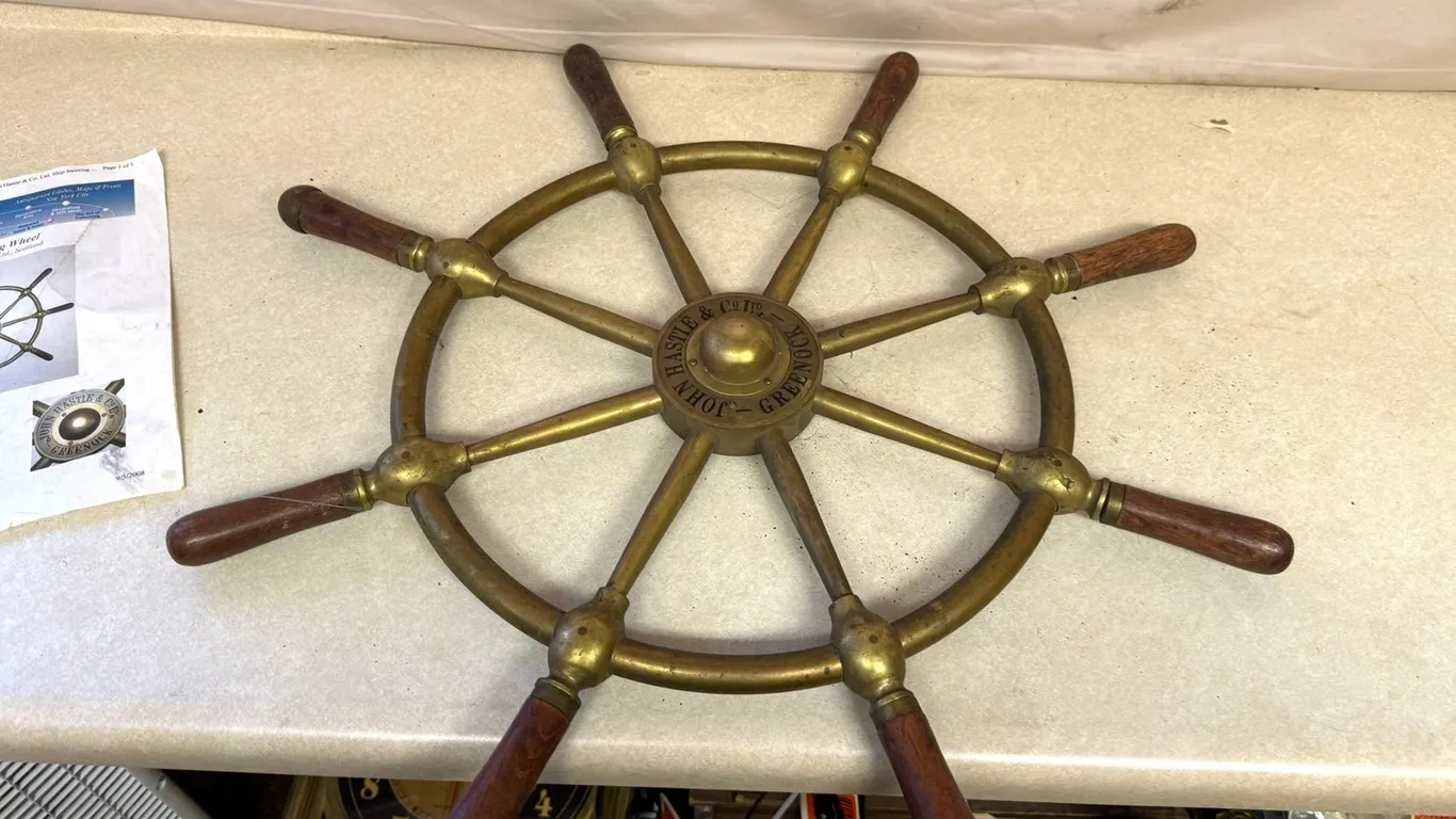 Ship's Steering Wheel